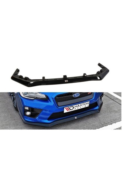 Maxton Design spoiler pod přední nárazník ver.1 pro Subaru Impreza Mk4, plast ABS bez povrchové úpravy
