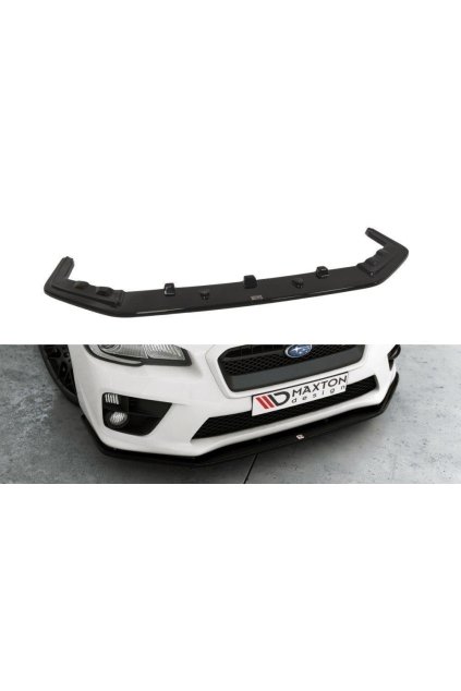 Maxton Design spoiler pod přední nárazník ver.2 pro Subaru Impreza Mk4, plast ABS bez povrchové úpravy
