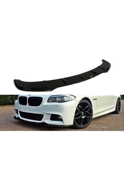 Maxton Design spoiler pod přední nárazník ver.1 pro BMW řada 5 F10- F11, plast ABS bez povrchové úpravy