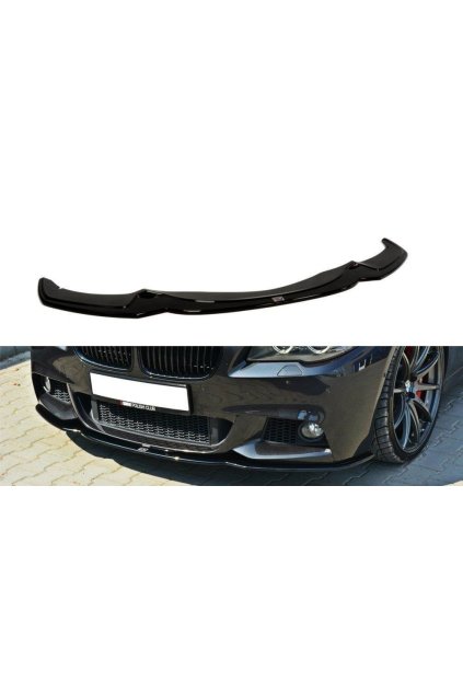 Maxton Design spoiler pod přední nárazník ver.2 pro BMW řada 5 F10- F11, plast ABS bez povrchové úpravy