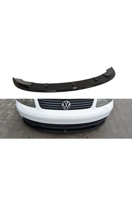 Maxton Design spoiler pod přední nárazník pro Volkswagen Passat Mk5 (B5), plast ABS bez povrchové úpravy