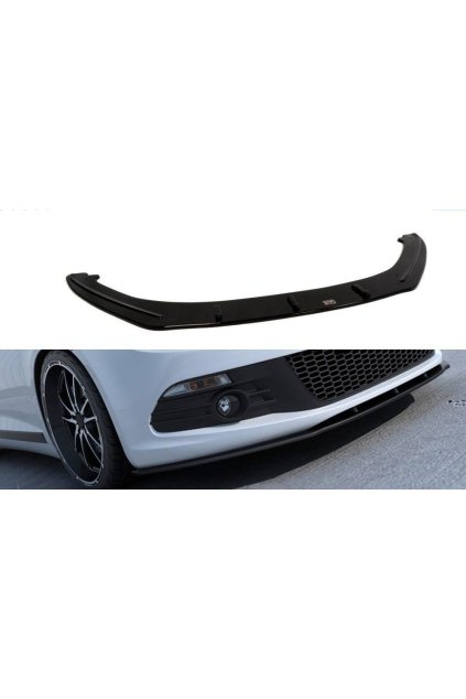 Maxton Design spoiler pod přední nárazník pro Volkswagen Scirocco Mk3, plast ABS bez povrchové úpravy