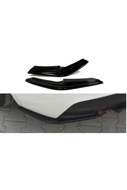 Maxton Design boční difuzory pod zadní nárazník pro BMW řada 1 F20- F21, plast ABS bez povrchové úpravy