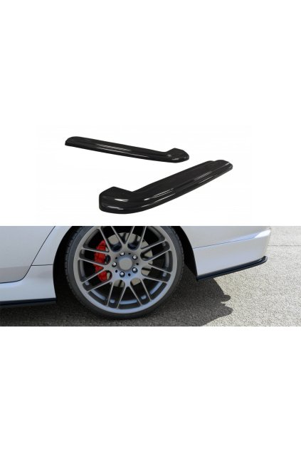 Maxton Design boční difuzory pod zadní nárazník pro Honda Accord Mk7 Type-S, plast ABS bez povrchové úpravy