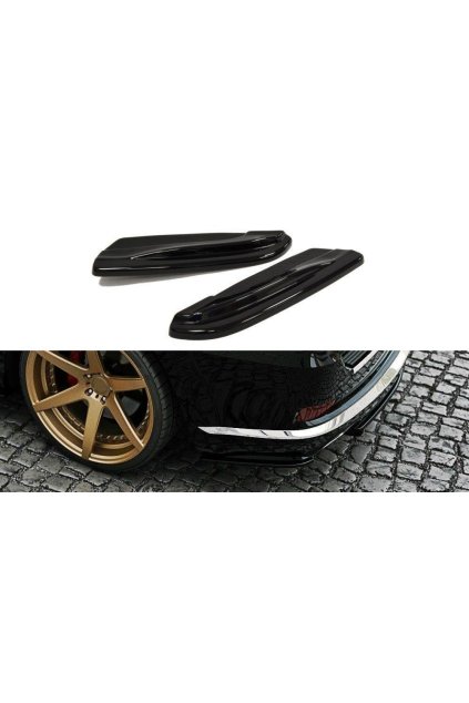 Maxton Design boční difuzory pod zadní nárazník pro Jeep Grand Cherokee WK2, plast ABS bez povrchové úpravy