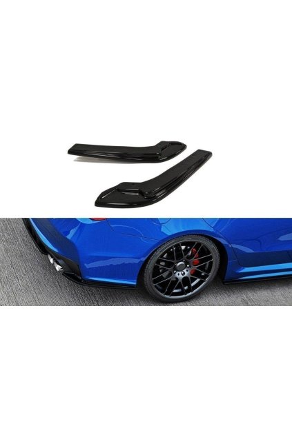 Maxton Design boční difuzory pod zadní nárazník pro Subaru Impreza Mk4, plast ABS bez povrchové úpravy