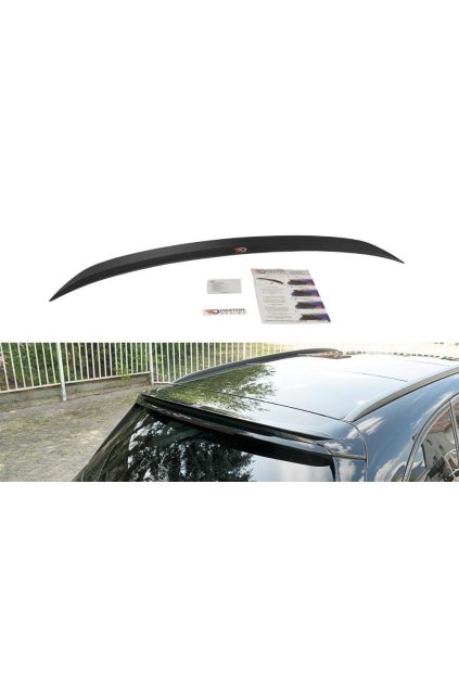 Maxton Design prodloužení spoileru pro Mercedes třída C W205/C63 AMG, černý lesklý plast ABS