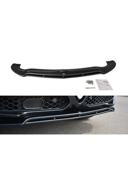 Maxton Design spoiler pod přední nárazník ver.2 pro Alfa Romeo Stelvio, plast ABS bez povrchové úpravy