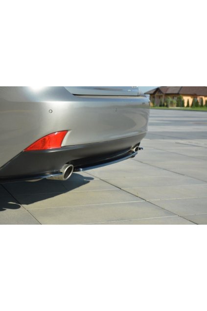 Maxton Design středový spoiler zadního nárazníku bez žebrování pro Lexus IS Mk3, plast ABS bez povrchové úpravy, T