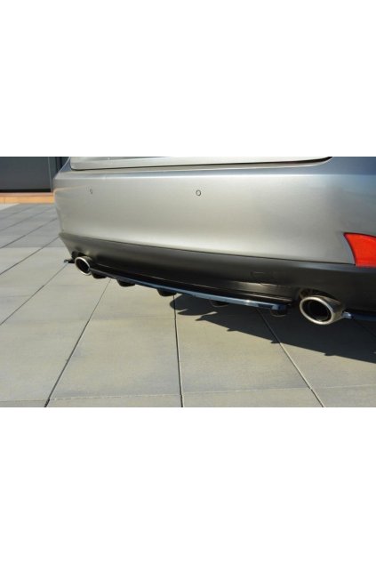 Maxton Design středový spoiler zadního nárazníku s žebrováním pro Lexus IS Mk3, plast ABS bez povrchové úpravy, T