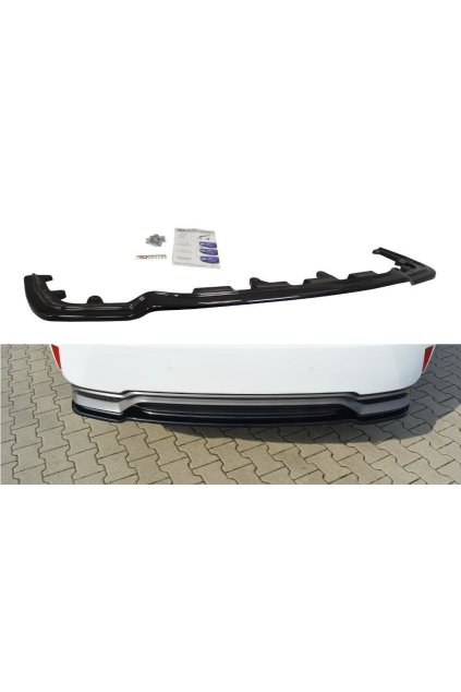 Maxton Design středový spoiler zadního nárazníku bez žebrování pro Lexus RX Mk4, plast ABS bez povrchové úpravy