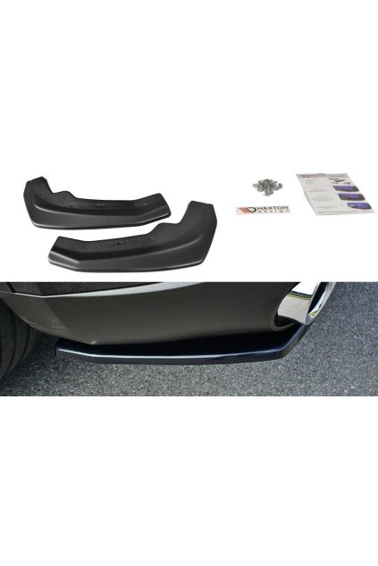 Maxton Design boční difuzory pod zadní nárazník pro Alfa Romeo Stelvio, plast ABS bez povrchové úpravy
