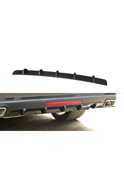 Maxton Design vložka zadního nárazníku pro Mercedes CLS C 218/Standard, plast ABS bez povrchové úpravy