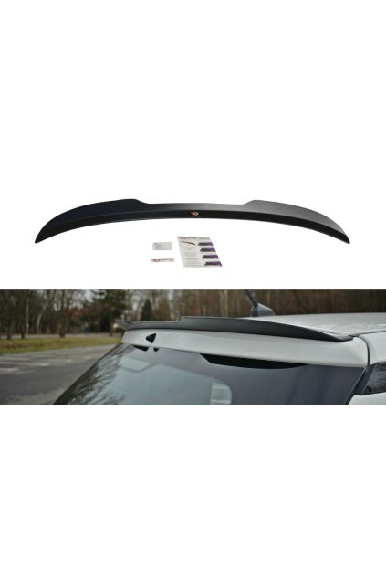 Maxton Design prodloužení spoileru pro SsangYong Tivoli, carbon-Look