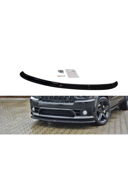 Maxton Design spoiler pod přední nárazník ver.1 pro Jeep Grand Cherokee WK, plast ABS bez povrchové úpravy