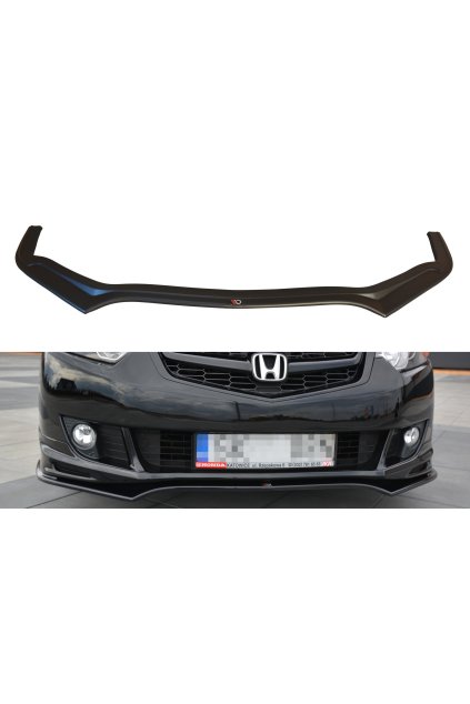 Maxton Design spoiler pod přední nárazník pro Honda Accord Mk8 Type-S, plast ABS bez povrchové úpravy