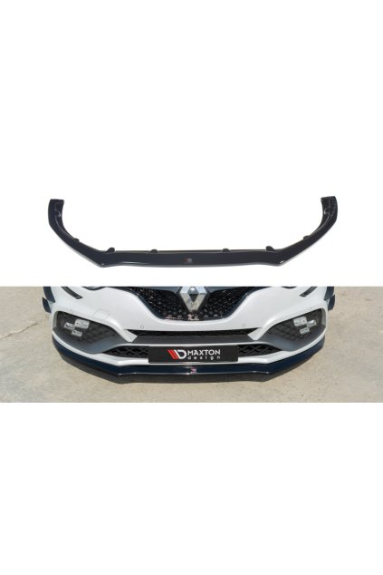 Maxton Design spoiler pod přední nárazník ver.2 pro Renault Megane RS Mk4, plast ABS bez povrchové úpravy