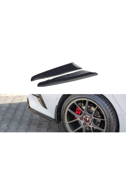Maxton Design boční difuzory pod zadní nárazník pro Kia Cee'd Mk 3/ProCeed GT, plast ABS bez povrchové úpravy