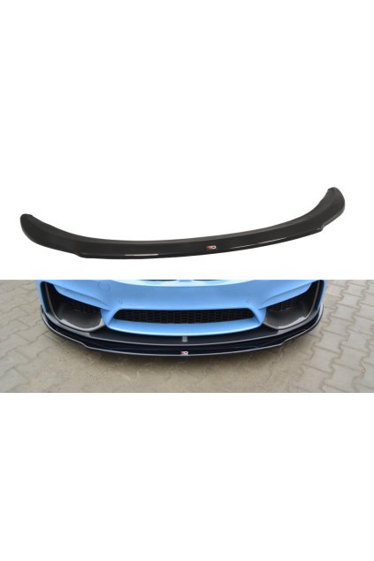 Maxton Design spoiler pod přední nárazník pro BMW M4 F82, plast ABS bez povrchové úpravy, M-performance