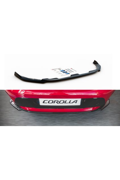 Maxton Design středový spoiler zadního nárazníku pro Toyota Corolla XII 2019-/Hatchback, plast ABS bez povrchové úpravy