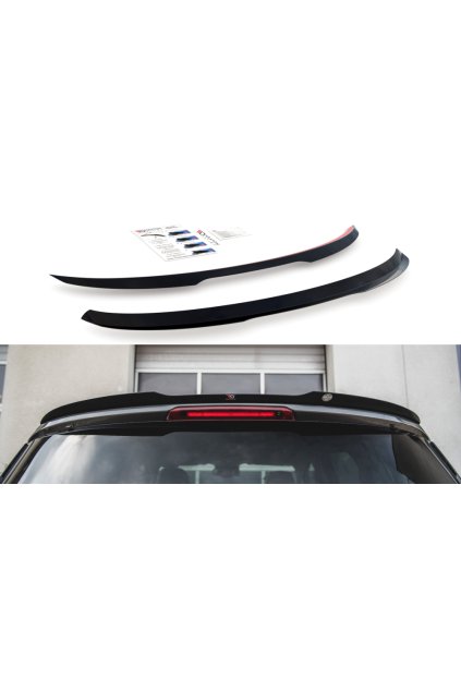 Maxton Design prodloužení spoileru pro Ford S-Max Mk2, carbon-Look