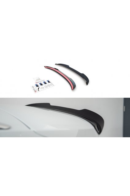 Maxton Design prodloužení spoileru pro Škoda Octavia Mk4, carbon-Look