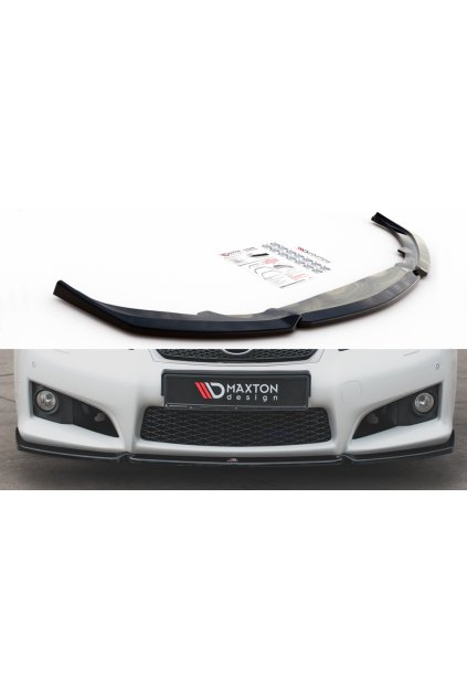 Maxton Design spoiler pod přední nárazník pro Lexus IS F Mk2 2007-2013, carbon-Look