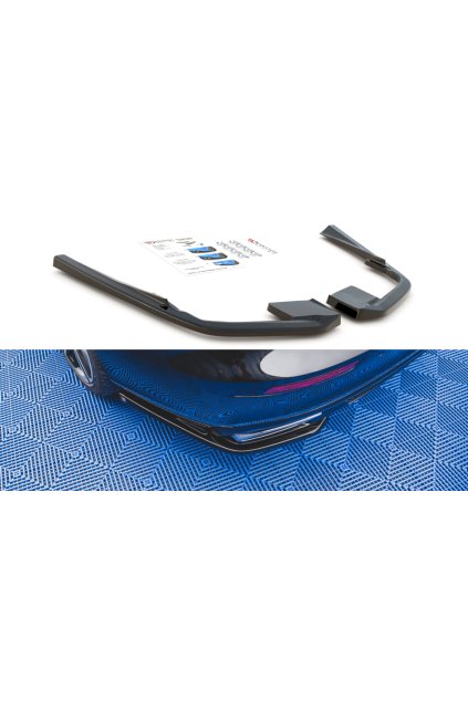 Maxton Design boční difuzory pod zadní nárazník pro Volvo S60 Mk3, carbon-Look