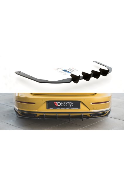Maxton Design "Racing durability" vložka zadního nárazníku pro Volkswagen Arteon, plast ABS bez povrchové úpravy