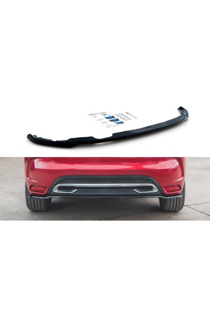 Maxton Design středový spoiler zadního nárazníku pro Citroen Ds4, carbon-Look