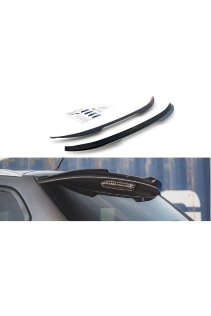 Maxton Design prodloužení spoileru pro Peugeot 308 Mk2, carbon-Look