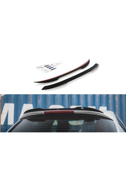 Maxton Design prodloužení spoileru pro Alfa Romeo Giulietta Facelift, carbon-Look