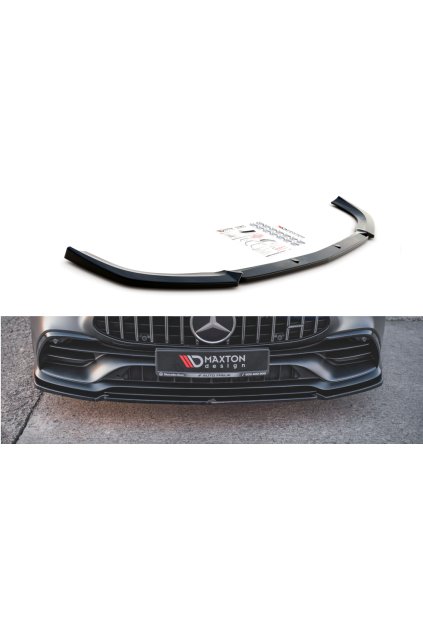 Maxton Design spoiler pod přední nárazník ver.2 pro Mercedes AMG GT 4 -Door Coupe GT 53, carbon-Look
