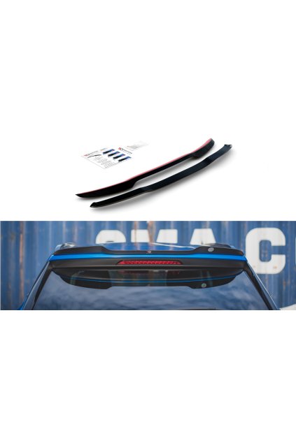 Maxton Design prodloužení spoileru pro Peugeot 2008 Mk2, carbon-Look