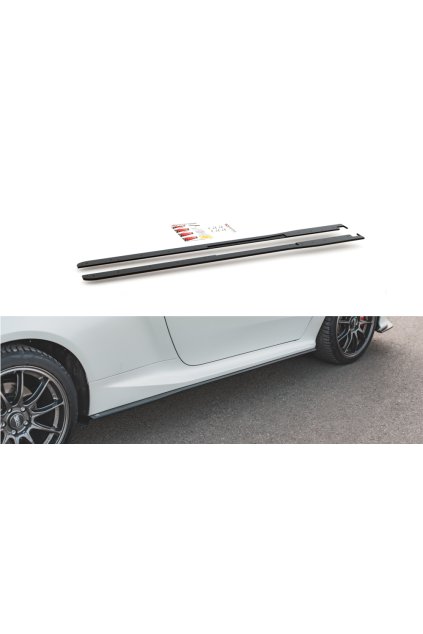 Maxton Design "Racing durability" difuzory pod boční prahy pro Toyota GR Yaris Mk3, plast ABS bez povrchové úpravy
