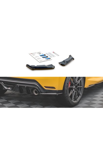 Maxton Design boční difuzory pod zadní nárazník ver.3 pro Toyota GR Yaris Mk3, plast ABS bez povrchové úpravy