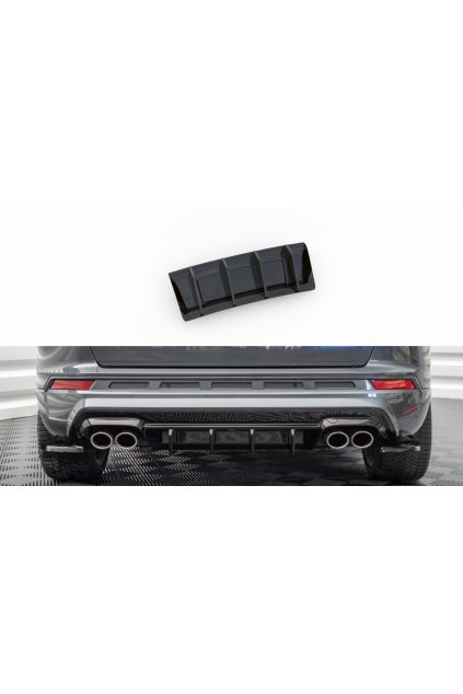 Maxton Design vložka zadního nárazníku pro Cupra Ateca, carbon-Look