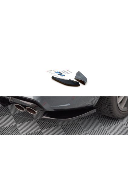 Maxton Design boční difuzory pod zadní nárazník pro Cupra Ateca, carbon-Look