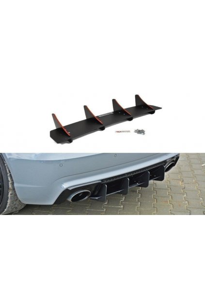 Maxton Design difuzor zadního nárazníku pro Audi RS3 8V