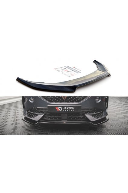 Maxton Design spoiler pod přední nárazník ver.3 pro Cupra Formentor, carbon-Look