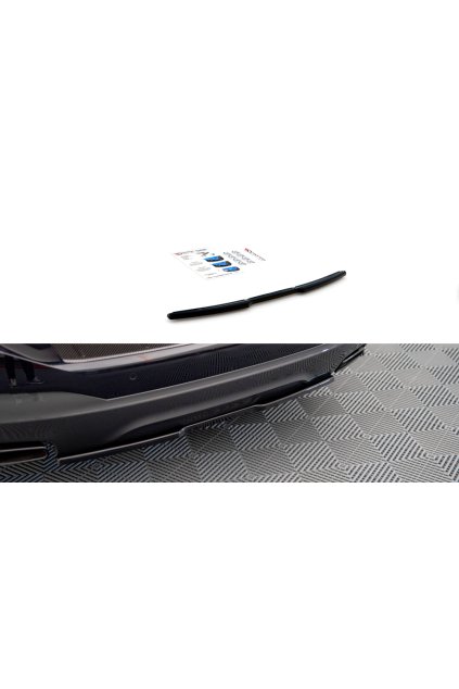 Maxton Design středový spoiler pod zadní nárazník pro BMW řada 6 GT G32, carbon-Look