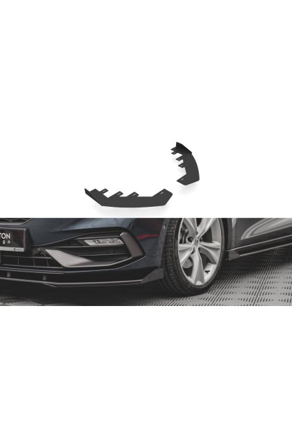 Maxton Design rohové spoilery pod přední nárazník pro Seat Leon FR Mk4