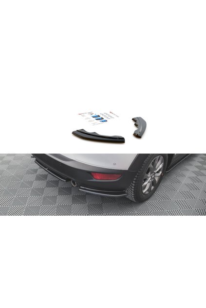 Maxton Design spoiler pod zadní nárazník pro Mazda Cx-3 MK1, carbon-Look