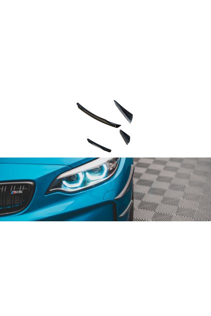 Maxton Design přítlačná křidélka předního nárazníku pro BMW M2 F87