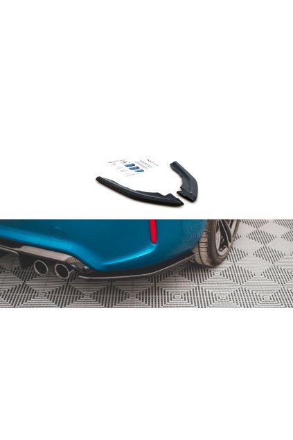 Maxton Design boční difuzory pod zadní nárazník ver.3 pro BMW M2 F87, carbon-Look
