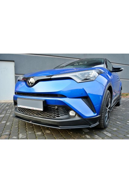 Maxton Design spoiler pod přední nárazník pro Toyota C-hr, carbon-Look