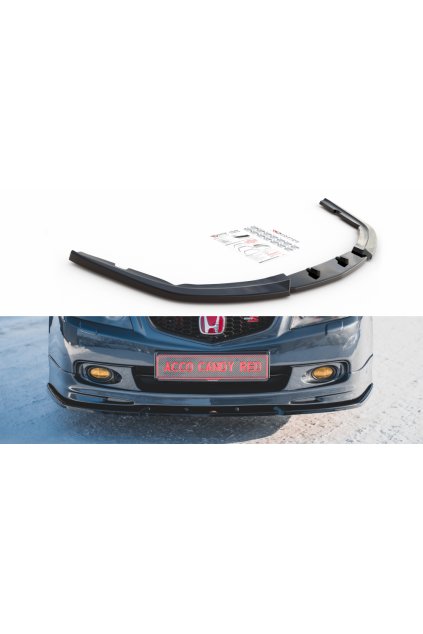 Maxton Design spoiler pod přední nárazník ver.2 pro Honda Accord Mk7 Type-S, plast ABS bez povrchové úpravy