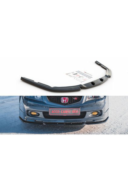 Maxton Design spoiler pod přední nárazník ver.3 pro Honda Accord Mk7 Type-S, plast ABS bez povrchové úpravy