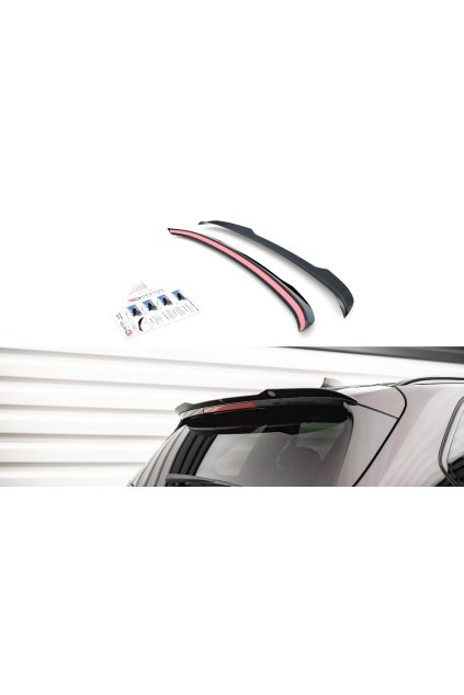 Maxton Design prodloužení spoileru pro BMW X5M F15, carbon-Look