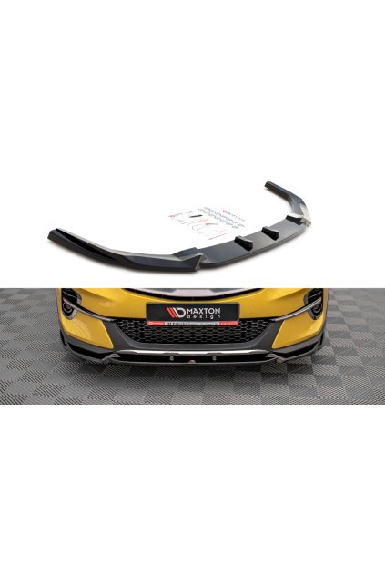 Maxton Design spoiler pod přední nárazník pro Kia Xceed Mk1, carbon-Look